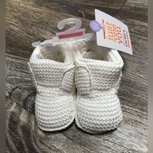 Newborn Easter bunny booties